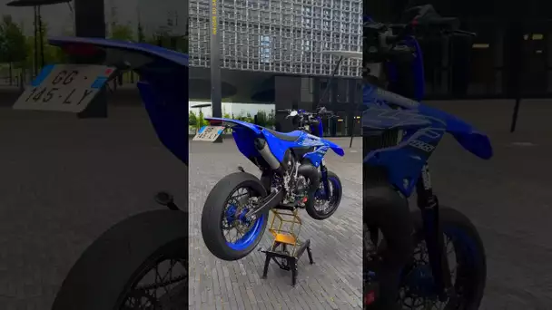 Ce 125 YZ Homologué est à GAGNER ! 💙 Commandes ton pack sur mon site 🍀 #moto