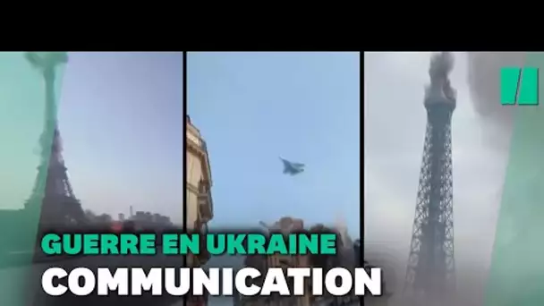 Guerre en Ukraine: une vidéo montrant Paris sous les bombes veut sensibiliser