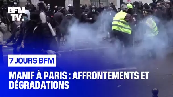 Manif à Paris : affrontements et dégradations