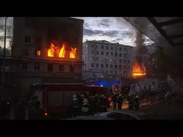 Kyiv bombardée, le chef de l'ONU en visite dans la capitale ukrainienne "choqué"