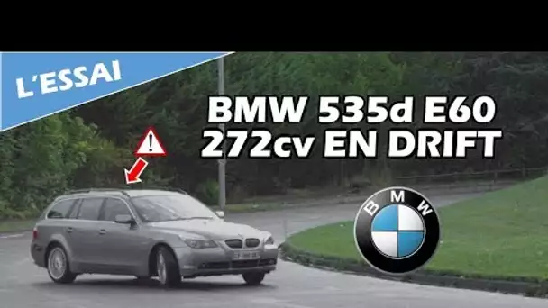 L&#039;ESSAI - BMW 535d : Quand papa se met au drift - Vilebrequin