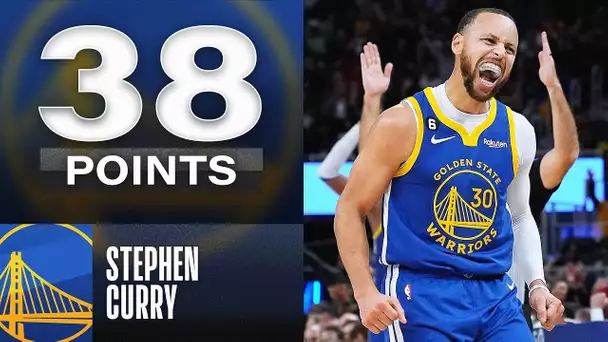 Steph Curry Makes Franchise History In 38-PT Performance 👨‍🍳👀 | January 30, 2023
