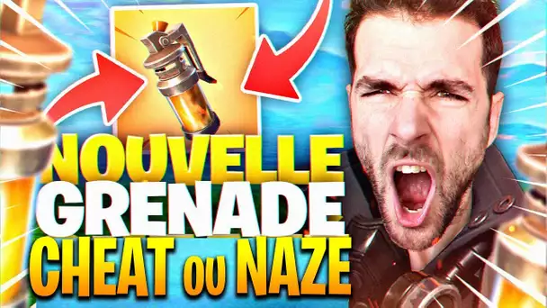 NOUVELLE GRENADE POISON ! Cheat Ou Naze? On Test ! Fortnite Battle Royale