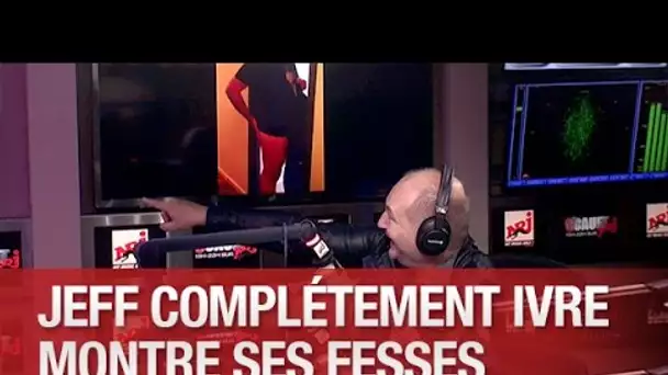 Jeff complétement ivre montre ses fesses - C’Cauet sur NRJ