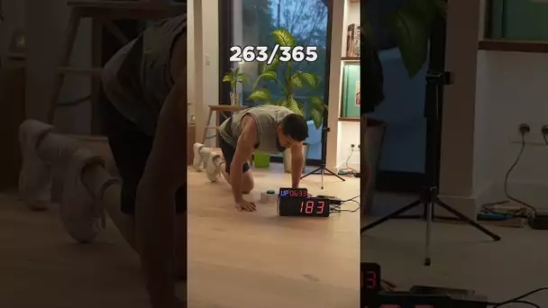 Day 263/365 One more push-up everyday during 1 year ! 🔥