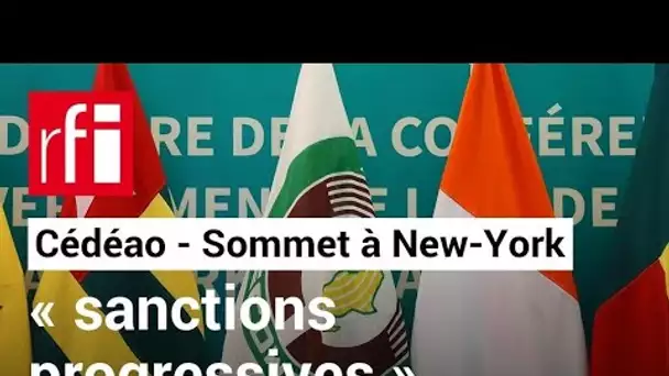 Sommet à New York : la Cédéao annonce des « sanctions progressives » contre la junte en Guinée • RFI