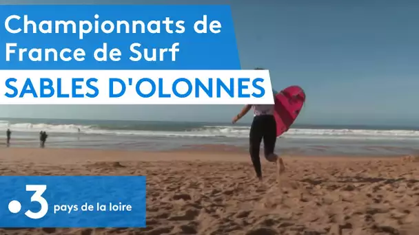 Vendée : les Sables d'Olonne accueille les championnats de France de surf