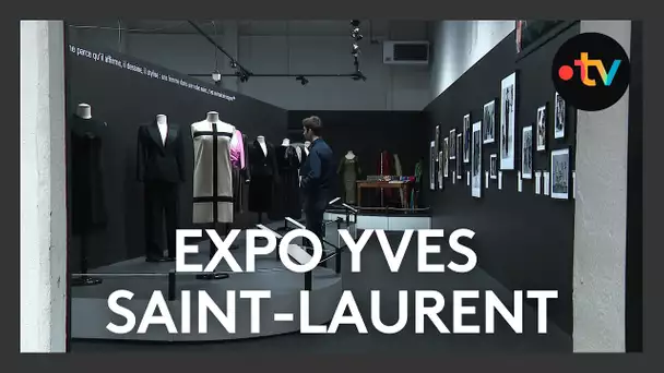 Expo Yves Saint-Laurent au Musée des Soieries Bonnet (Ain)