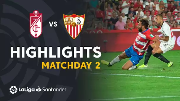 Highlights Granada CF vs Sevilla FC (0-1)