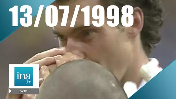 20h France 2 du 13 juillet 1998 : Les Bleus champions du monde  | Archive INA