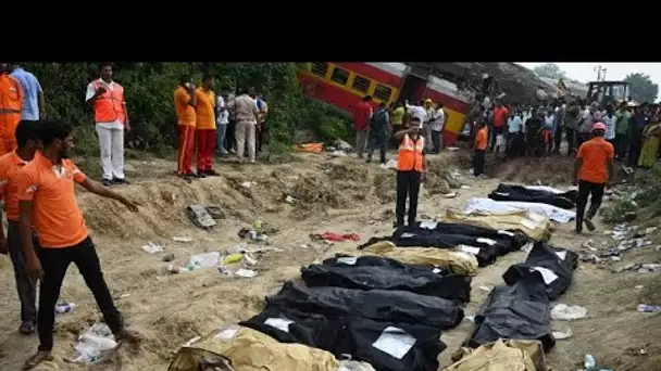 Catastrophe ferroviaire en Inde : au moins 288 morts dans une collision entre plusieurs trains