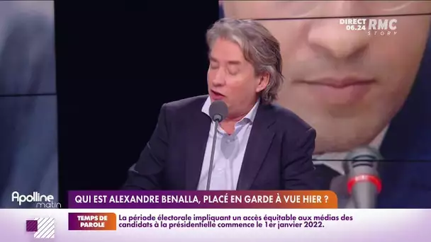 Portrait d'Alexandre Benalla