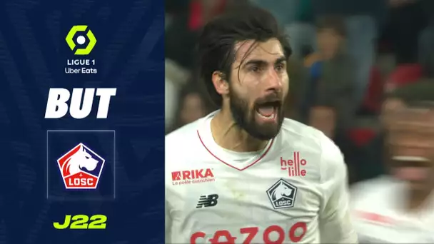 But André Filipe TAVARES GOMES (90' +3 - LOSC) STADE RENNAIS FC - LOSC LILLE (1-3) 22/23