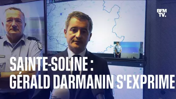 Sainte-Soline: le point presse de Gérald Darmanin en intégralité