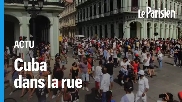 Les Cubains manifestent contre le régime