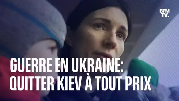 Ukraine: quitter Kiev à tout prix