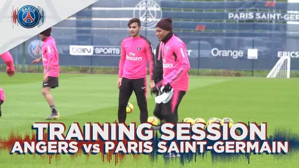 TRAINING SESSION - ANGERS VS PARIS SAINT-GERMAIN