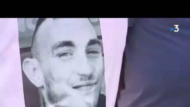 Marche blanche à Perpignan en hommage à Jérémy-Ahmed
