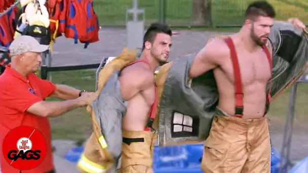 Les pompiers sexy sauvent la journée !