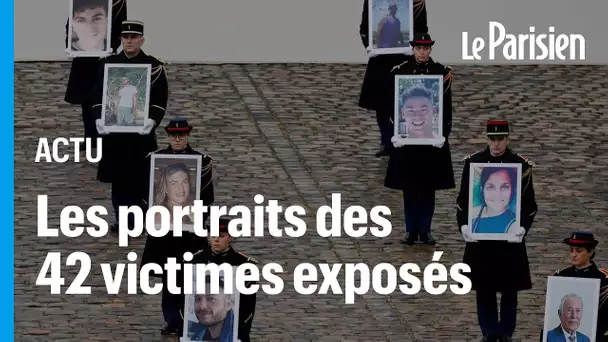 La France rend hommage aux 42 victimes françaises du Hamas
