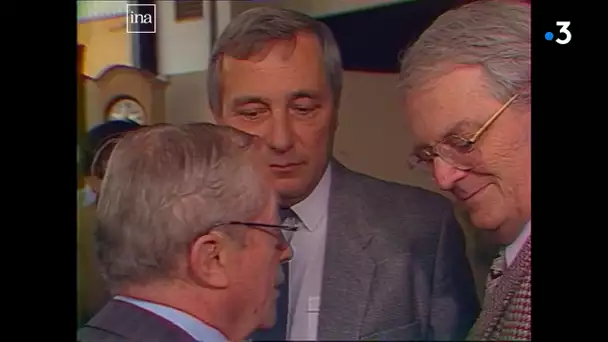 Portrait de l'homme politique George Gruillot dans les années 80