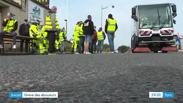 Tarn : les éboueurs de Castres-Mazamet sont en grève