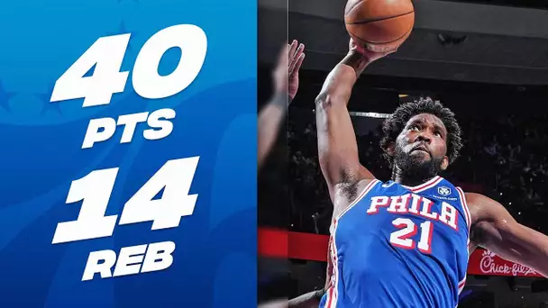 Joel Embiid with a 40 Point Double-Double 💪 | December 18, 2023