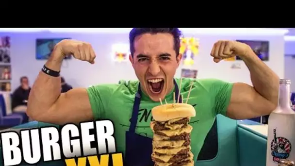 MANGER UN HAMBURGER XXL !!