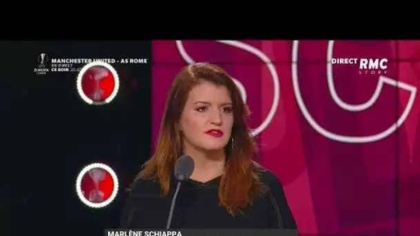 Marlène Schiappa est face aux Grandes Gueules sur RMC et RMC Story