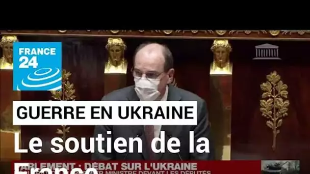 Jean Castex réaffirme le soutien de la France au peuple ukrainien • FRANCE 24