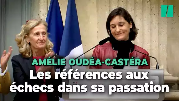 Le fiasco du passage d’Amélie Oudéa-Castéra à l’Éducation a transpiré dans la passation de pouvoir