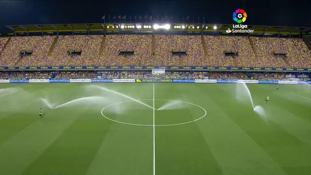 Calentamiento Villarreal CF vs FC Barcelona