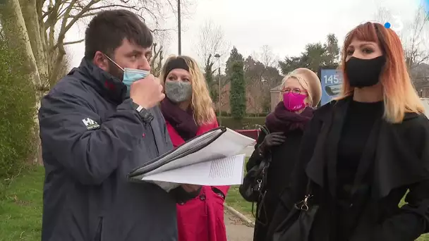 Roubaix : promenade sous attestation au Parc Barbieux.