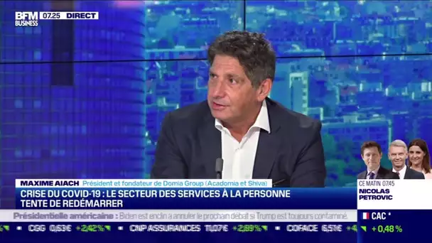 Maxime Aiach (Domia Group) : Le secteur des services à la personne tente de redémarrer