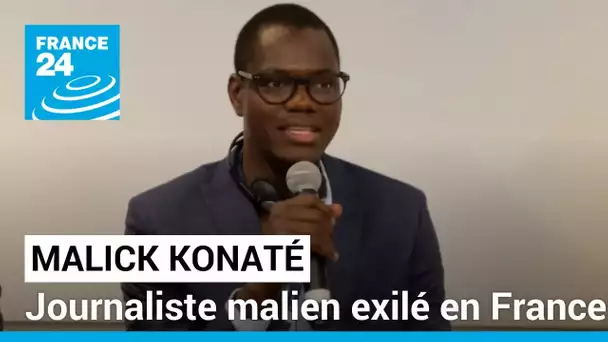 Malick Konaté, journaliste malien exilé en France, partage son expérience de journaliste à distance