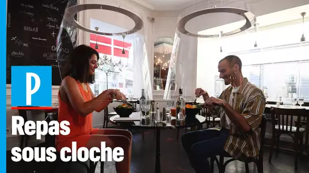 Paris : un restaurateur met ses clients sous cloche