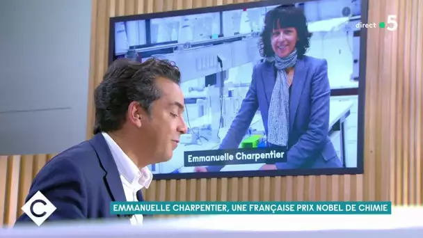 Emmanuelle Charpentier, une française prix Nobel de chimie - C à Vous - 07/10/2020