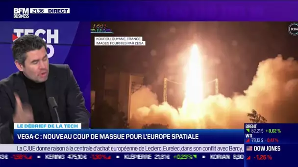 Coup de massue pour l'Europe spatiale : la fusée Vega-C s'est perdue dans l'espace