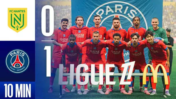 Highlights – 10 minutes : On débute la saison avec une VICTOIRE ! Nantes/PSG 🔥