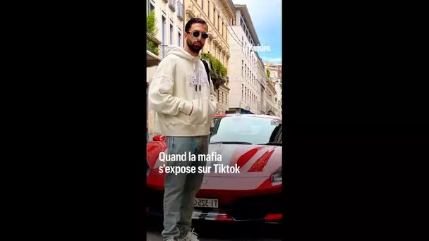 Fils d'un chef de la Camorra, la mafia napolitaine, il expose sa vie sur Tiktok