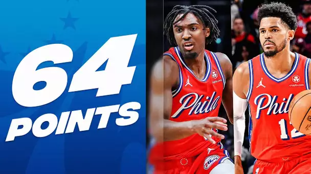 Tyrese Maxey & Tobias Harris GO OFF In Philly - 64 PTS COMBINED | March 1, 2024