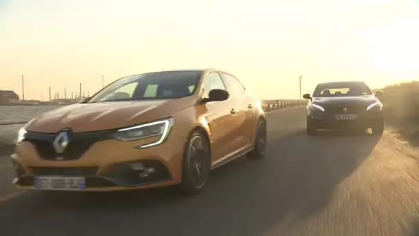 Un match insolent entre la Renault Mégane IV RS et la Peugeot 308 GTI