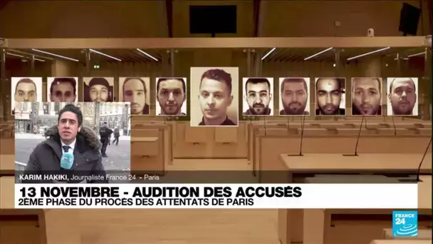 Procès du 13 novembre : Salah Abdeslam à la barre • FRANCE 24