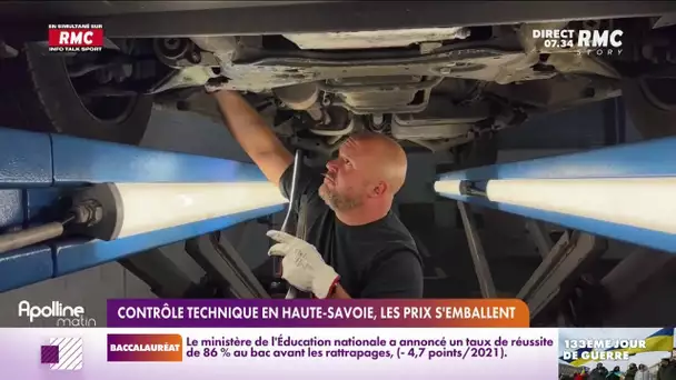 Les prix du contrôle technique s'envolent en Haute-Savoie