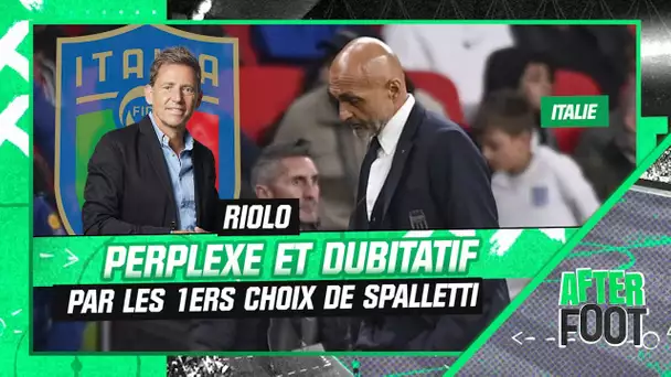 Angleterre 3-1 Italie : Riolo perplexe par les premiers choix de Spalletti