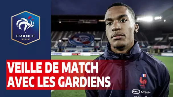 Veille de match avec les gardiens I FFF 2020