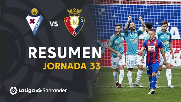 Resumen de SD Eibar vs CA Osasuna (0-2)