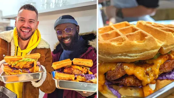 La BRIGADE des FAST FOODS S'INSCRUSTE à une inauguration de resto !