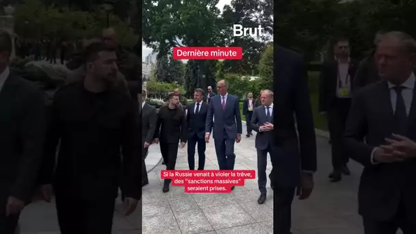 Un cessez-le-feu complet de 30 jours proposé à Poutine par Zelensky, Macron, plusieurs pays
