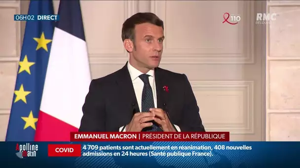 Covid-19: Emmanuel Macron défend sa stratégie de ne pas reconfiner la France